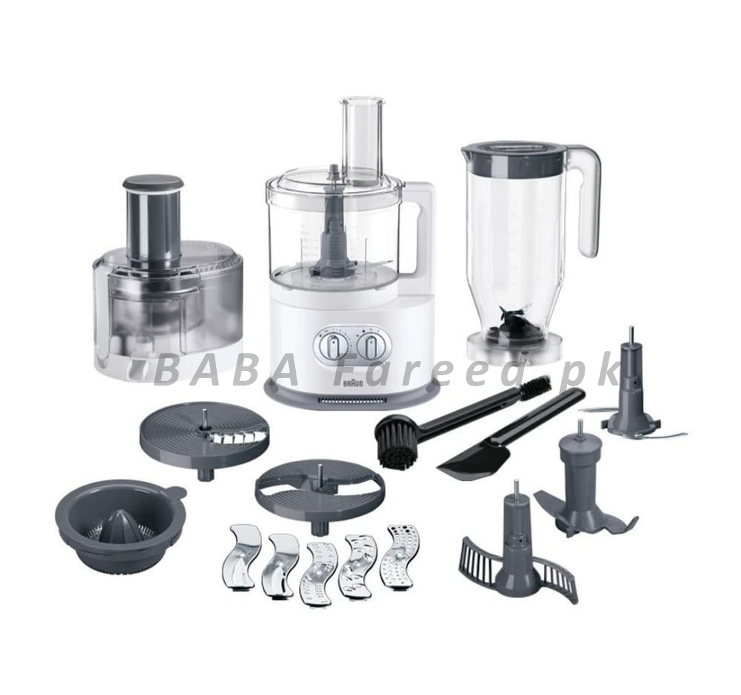 Braun 1000 Watts Identity Collection Food Processor, Black , FP-5160 - Image 3