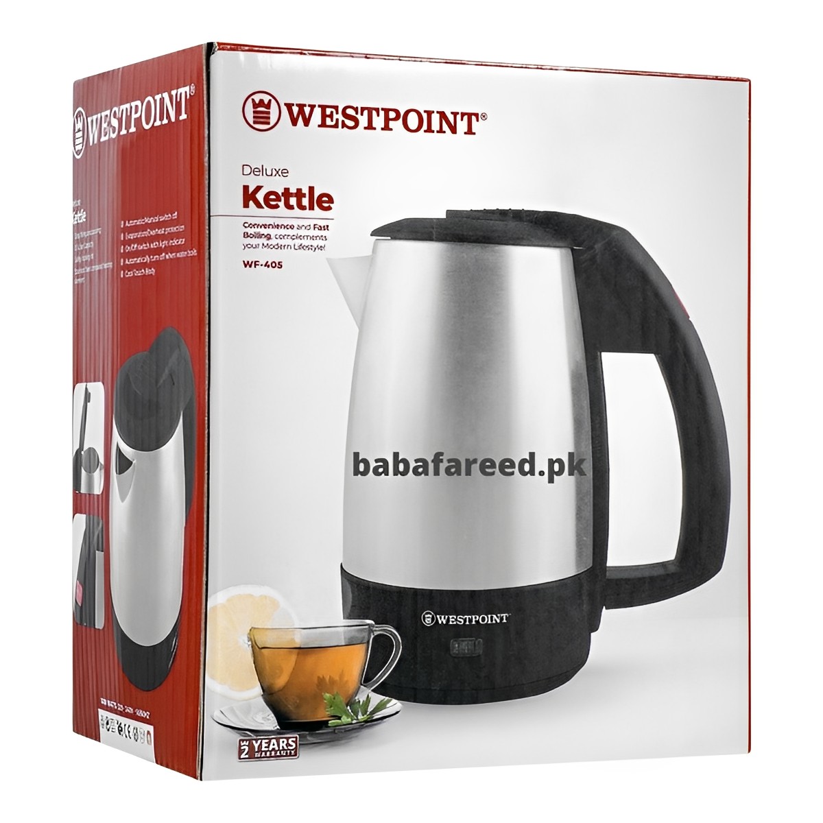 WestPoint, Deluxe Electric Kettle, 0.5L, WF-405 - Image 2