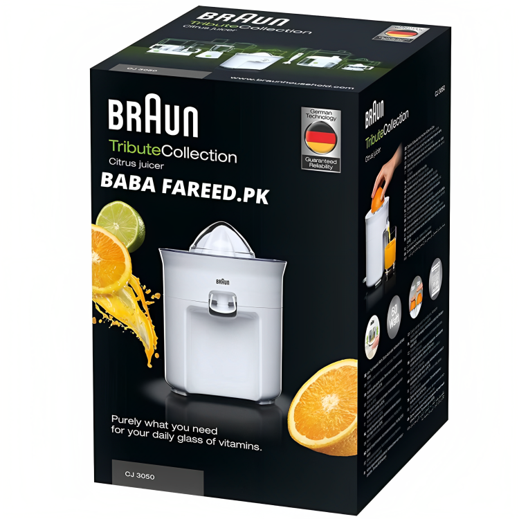 BRAUN, TributeCollection Citrus Juicer, CJ-3050 - Image 3