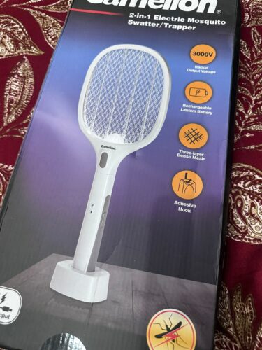 Camelion Rechargeable 2in1 Mosquito Swatter, Racket, RMS-001 photo review