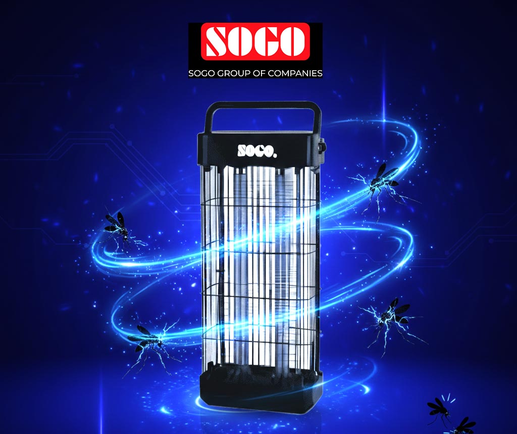 Best Place to Put an Electronic Insect Killer in Your Kitchen 3 SOGO, Pest/Insect Killer, 20 Watt, JPN-912