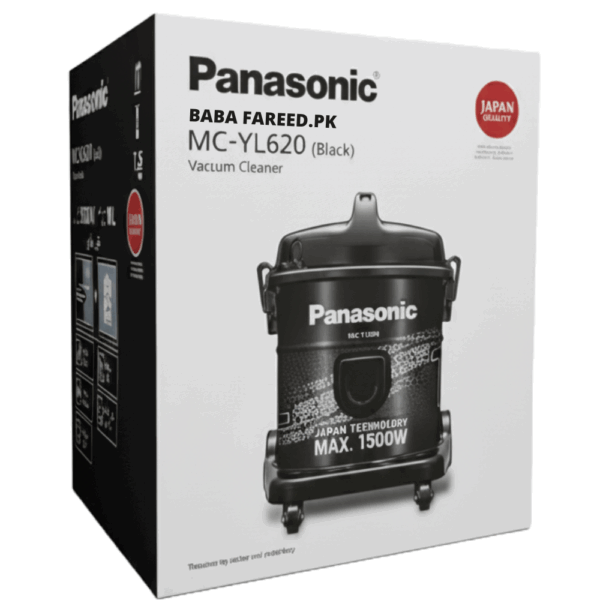 Panasonic, Drum Vacuum Cleaner, 10L, 1500W, MC-YL620 - Image 3