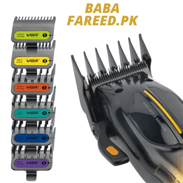VGR, Professional Rechargeable Hair Trimmer/Clipper, V-026 - Image 2