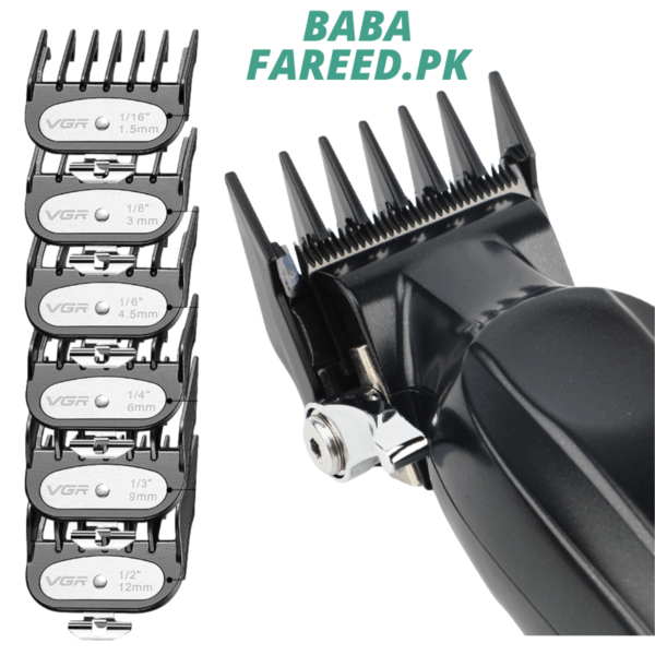 VGR, Professional Rechargeable Hair Trimmer/Clipper, V-662 - Image 2
