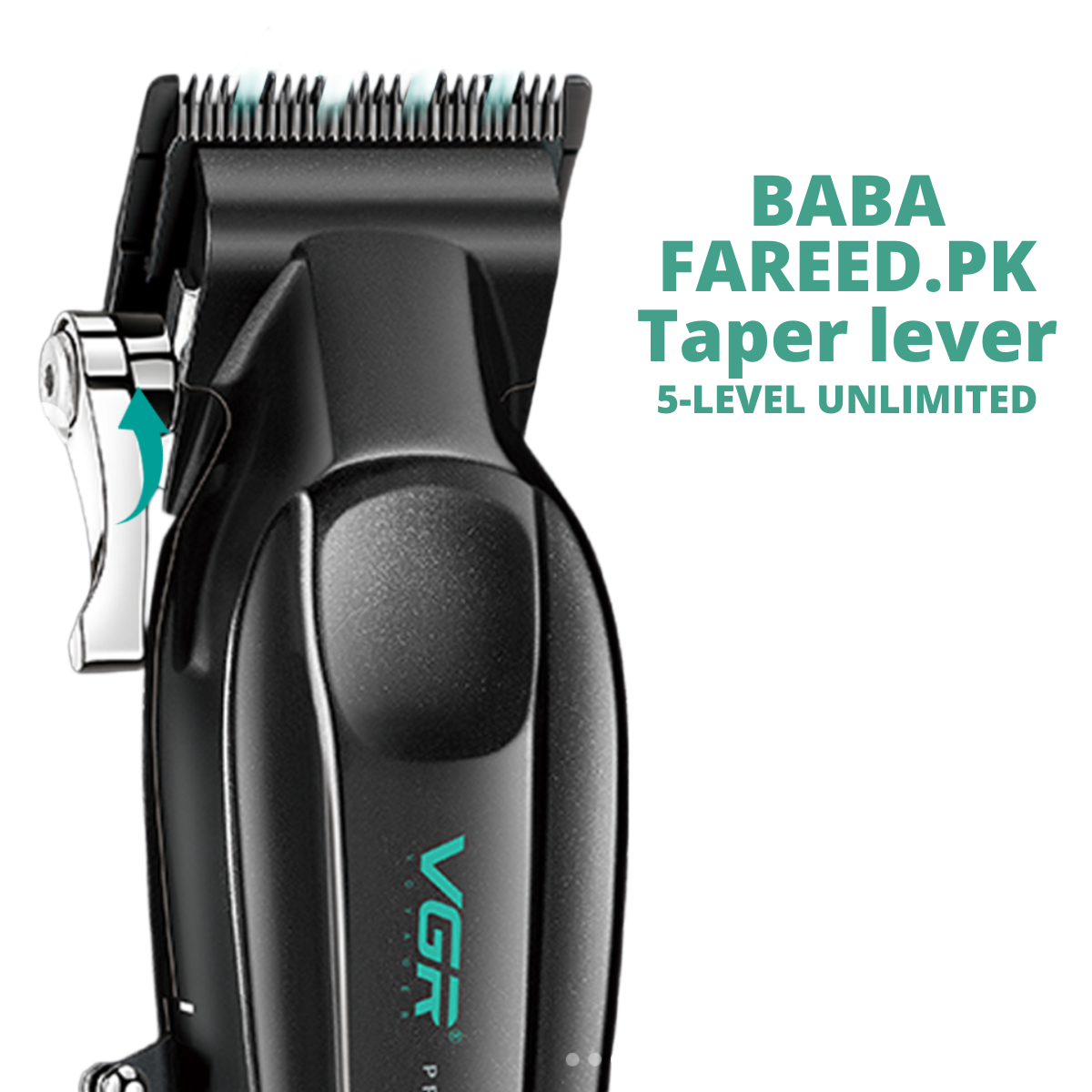 VGR, Professional Rechargeable Hair Trimmer/Clipper, V-662 - Image 3