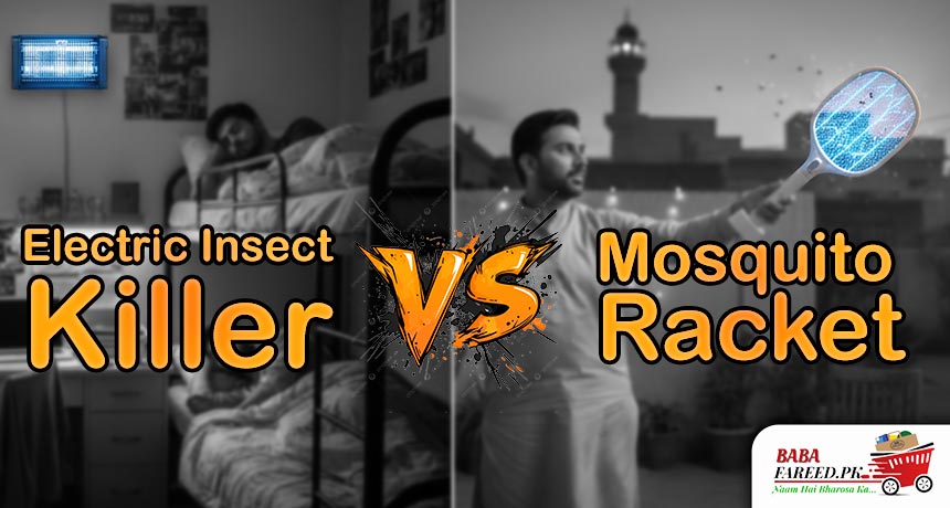 Mosquito Racket vs Electric Insect Killer