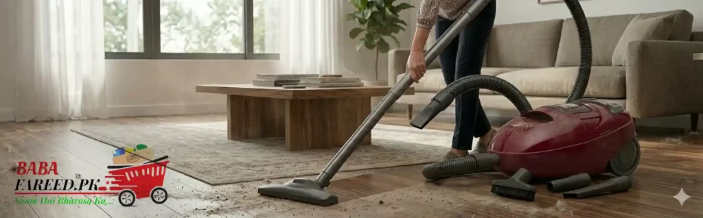 Hitachi Bagless Vacuum Cleaner CVW1600 description image