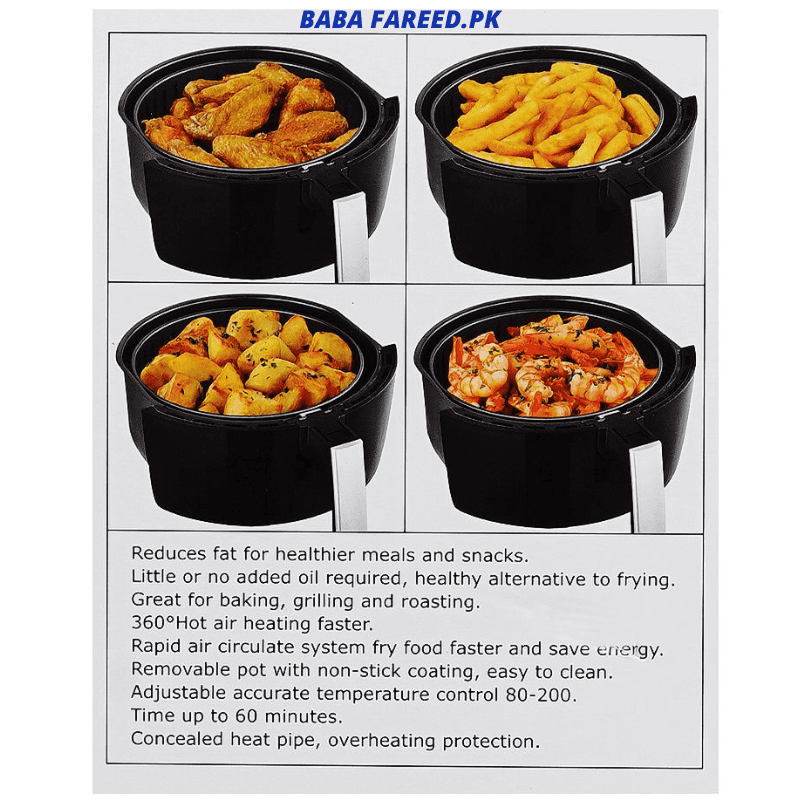 Anex AG-2019 Air Fryer box description image