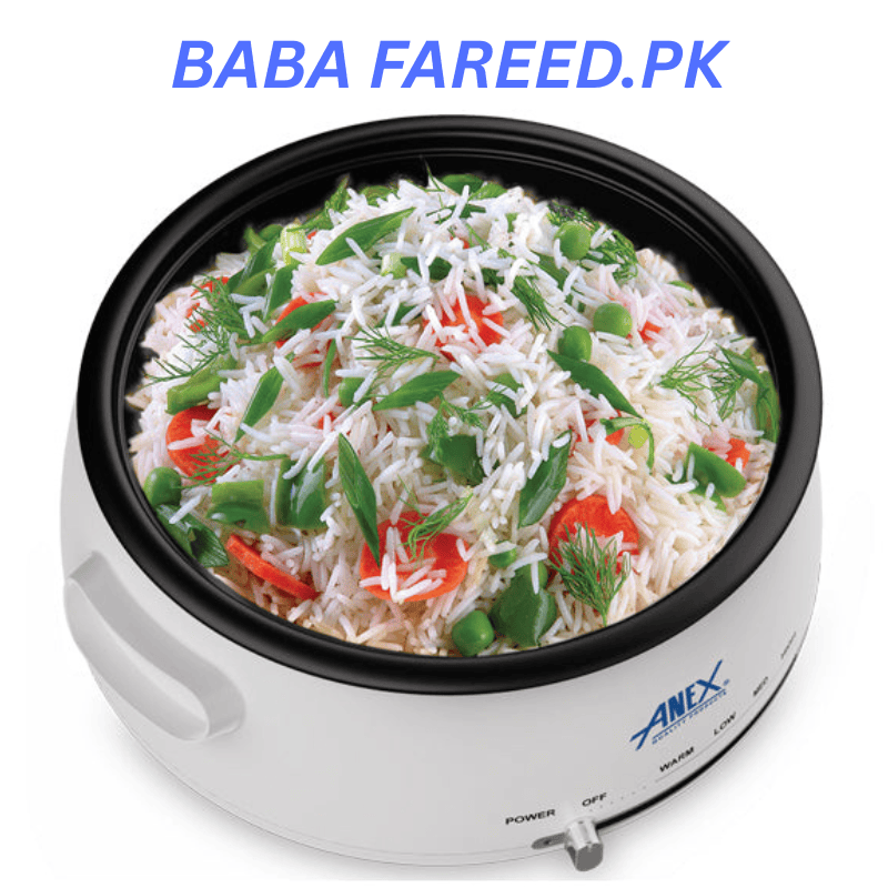 Anex AG-2022 Multi Cooker Showing Rice