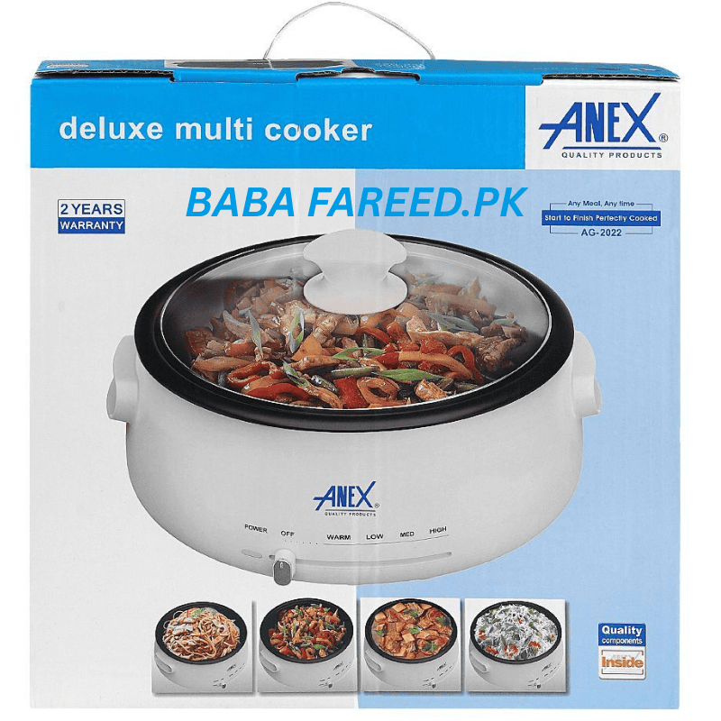 Anex AG-2022 Multi Cooker White Cooker Box Image