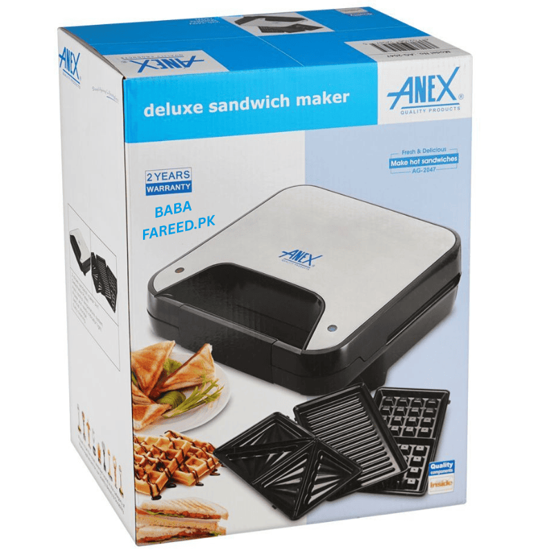 Anex AG-2047 Sandwich Maker Box Image