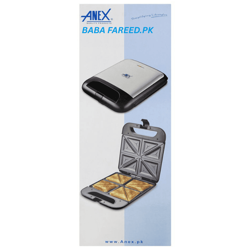 Anex AG-2137 Sandwich Maker BOX RIGHT SIDE IMAGE
