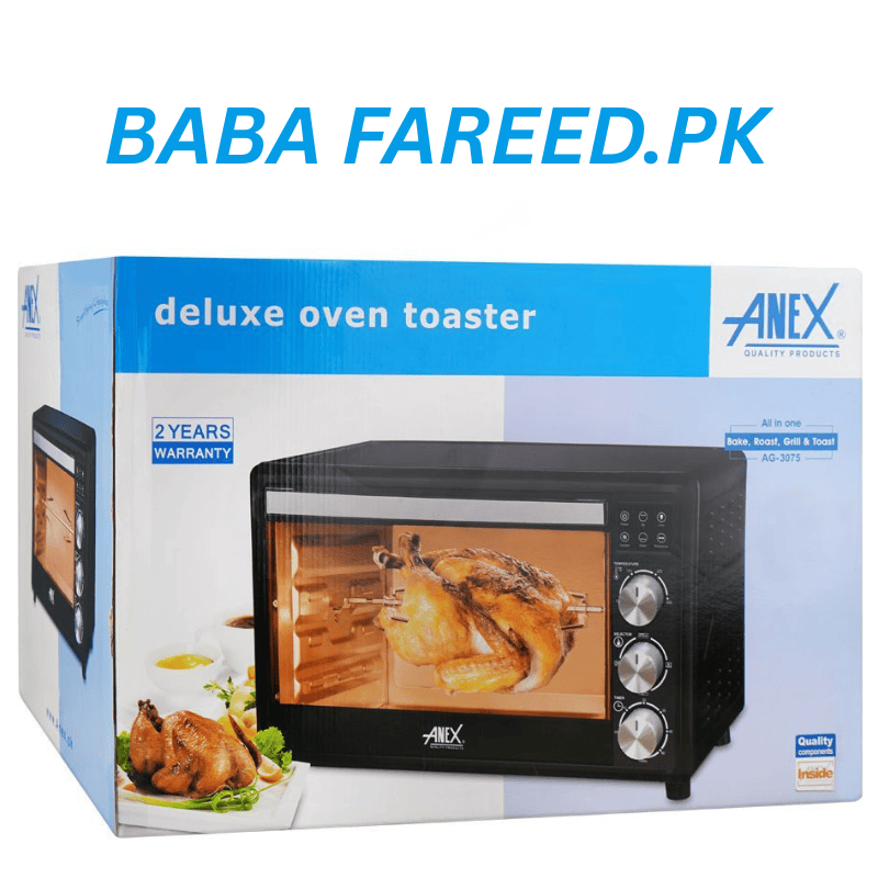 Anex, Deluxe Oven Toaster, AG-3075 8 Anex AG-3075 Oven Toaster BOX IMAGE