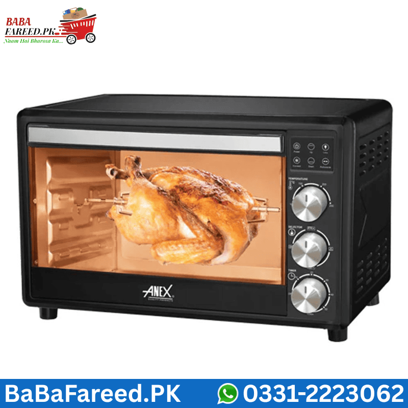 Anex, Deluxe Oven Toaster, AG-3075 6 Anex AG-3075 Oven Toaster MAIN POST IMAGE png