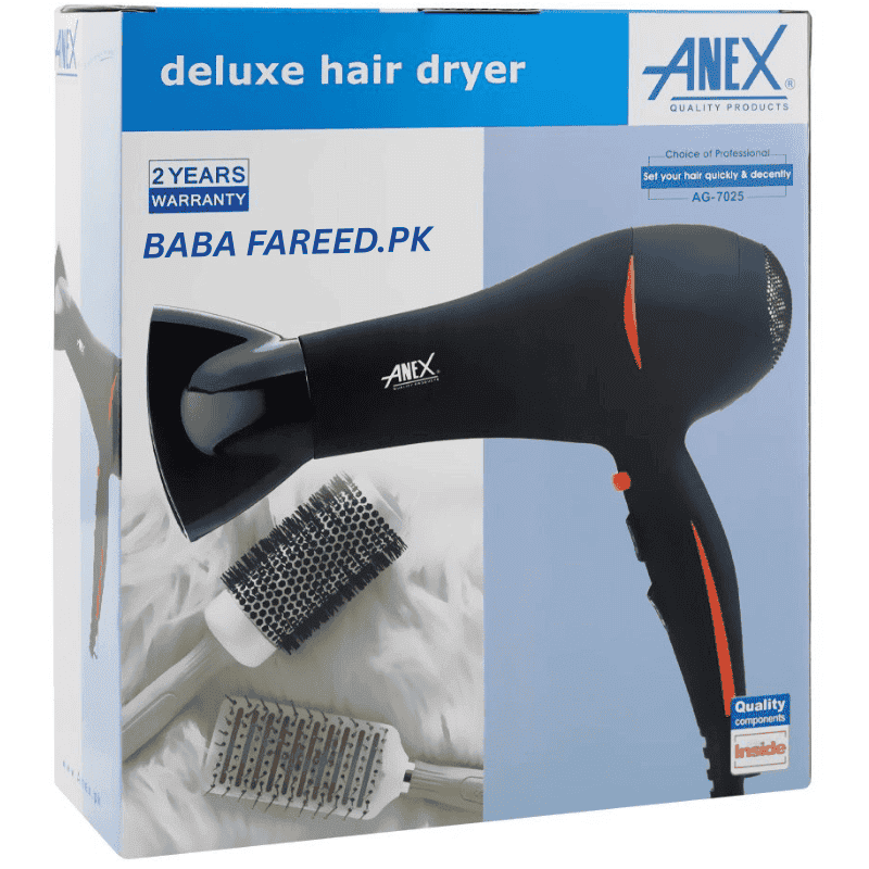 Anex AG-7025 Hair Dryer Box Front Image