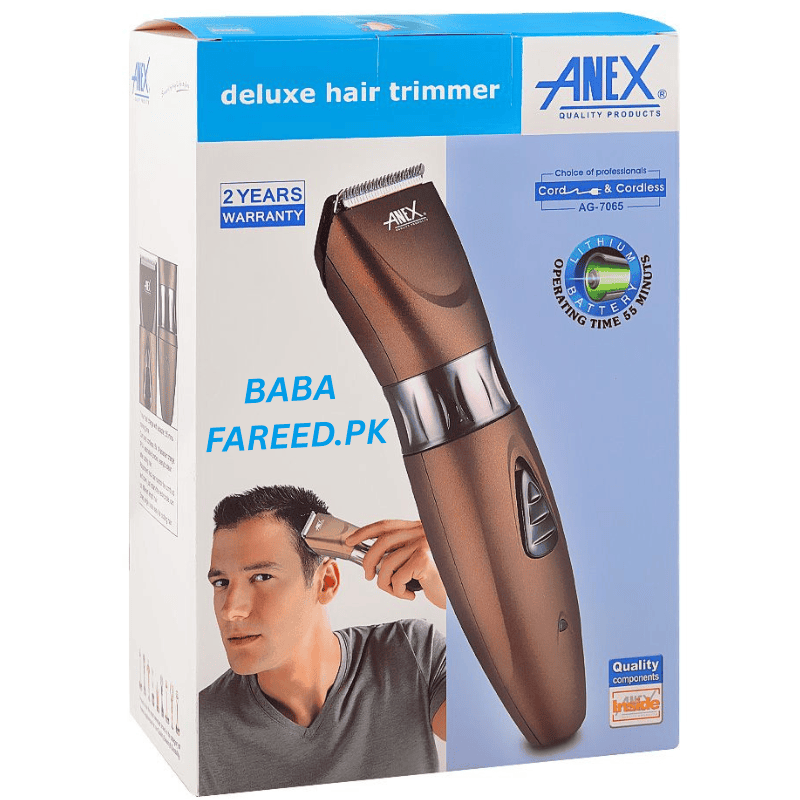 anex ag-7065 hair trimmer box image